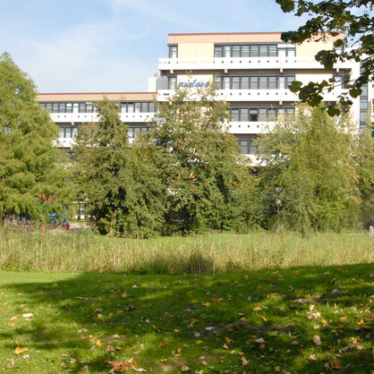 Emil-Figge-Straße 50 Das Gebäude an der Emil-Figge-Straße 50.